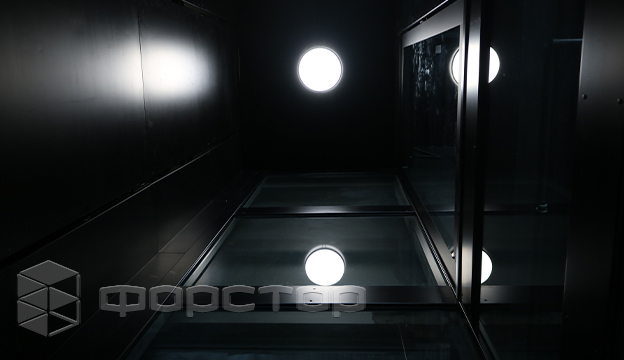 Illumination inside the elevator