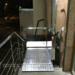 Наклонный инвалидный лифт из нержавеющей стали