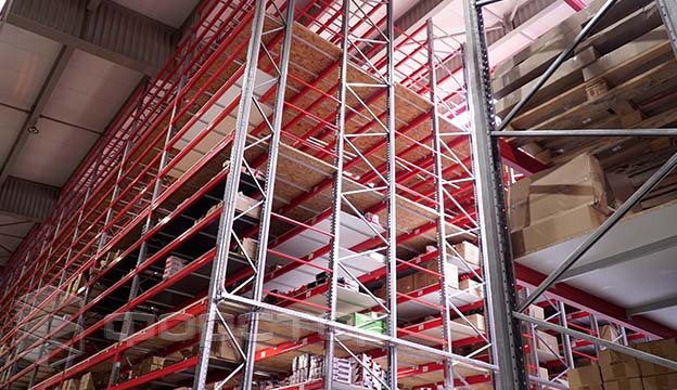 4-storey automated mezzanine