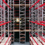 Five-tier warehouse mezzanine