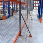 Rack safety fencing