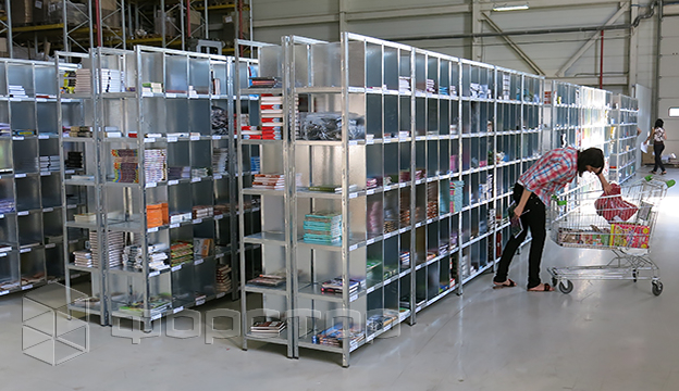 A non-standard version of shelf racks