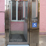 Наружный лифт для инвалидов