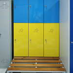 Шкафчики для одежды (цветовое оформление под заказ)