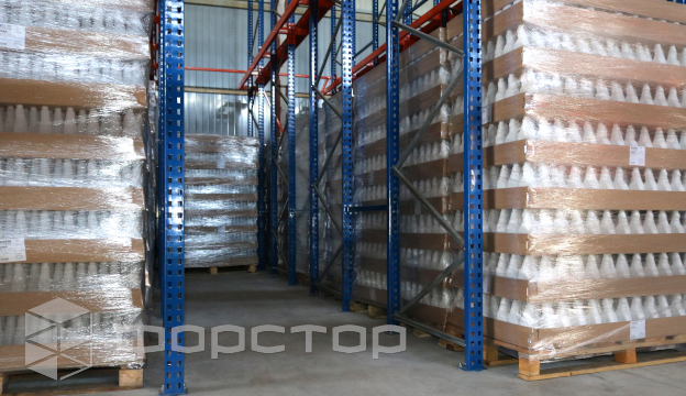 Parameters of the pallet - 800x1200x2800 mm