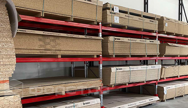 Specialized racks for sheet materials