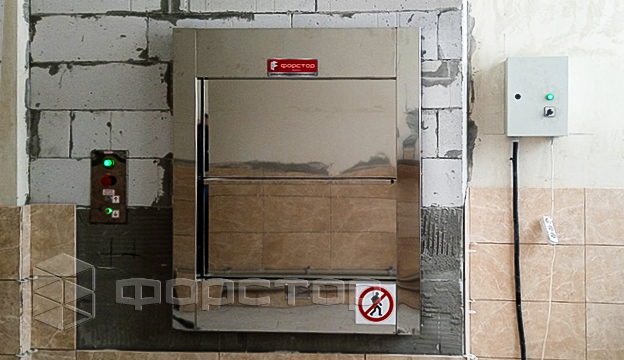 Лифт для кухни из нержавеющей стали
