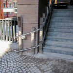 Stainless steel lift rails