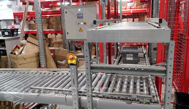 Conveyor system to optimize order picking